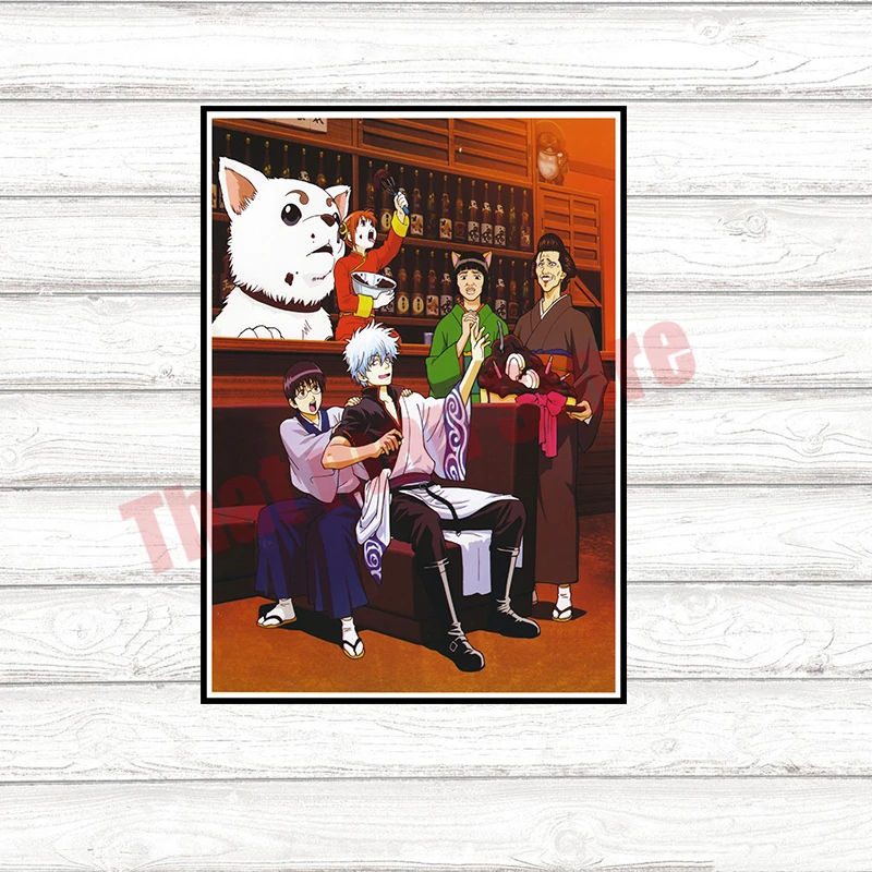 Gintama Anime Coated paper poster Wall decoration Wall Sticker birthday gift Cartoon Pictures 42*30cm
Gintama Anime Coated paper poster Wall decoration Wall Sticker birthday gift Cartoon Pictures 42*30cm