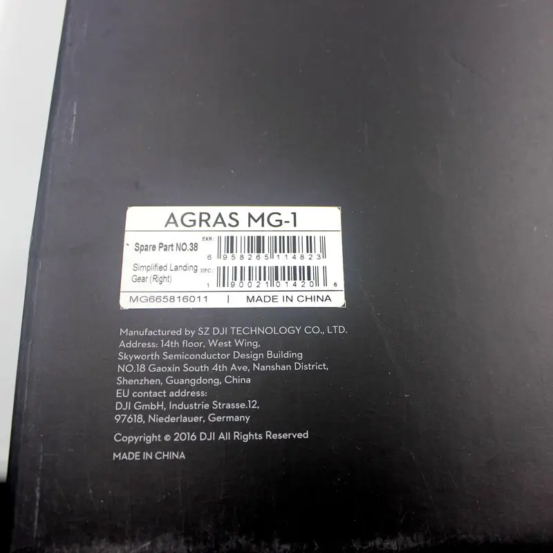 DJI AGRAS MG-1 Tripod Set (right) PART38 with compass For DJI MG-1 Agricultural Plant Protection Drone Accessories
DJI AGRAS MG-1 Tripod Set (right) PART38 with compass For DJI MG-1 Agricultural Plant Protection Drone Accessories