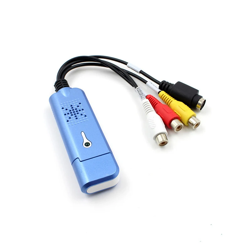 USB 2.0 Video Capture Card Converter Audio Video Grabber Adapter TV Tuner for Computer Win XP 7 8 10 NTSC PAL
USB 2.0 Video Capture Card Converter Audio Video Grabber Adapter TV Tuner for Computer Win XP 7 8 10 NTSC PAL