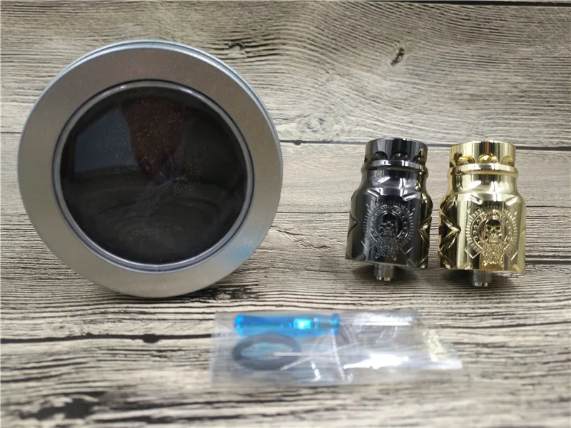 NEW X comp lyfe style RDA 24mm diamater fit 510thread Rebuildable electric cigarette Dripping Tank Atomizer Big Vapor Tank RDA
NEW X comp lyfe style RDA 24mm diamater fit 510thread Rebuildable electric cigarette Dripping Tank Atomizer Big Vapor Tank RDA