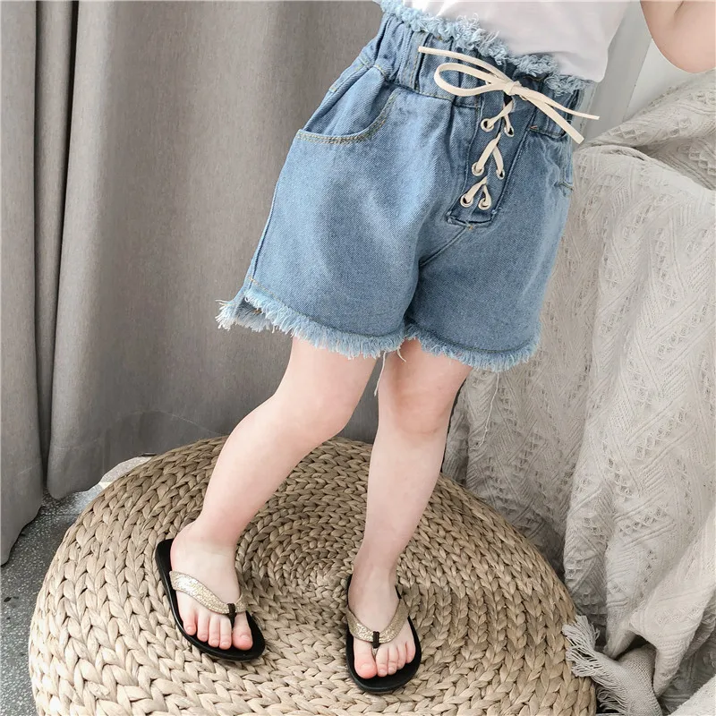Discount Sale 2018 New Baby Girl Denim Shorts Jeans Korean Female Baby Fashion Wild Tethered Denim Shorts High Waist Cowboy Pant
Discount Sale 2018 New Baby Girl Denim Shorts Jeans Korean Female Baby Fashion Wild Tethered Denim Shorts High Waist Cowboy Pant