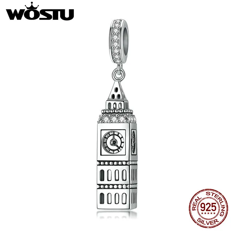 WOSTU Настоящее 100% 925 пробы серебро Биг Бен Уникальные Подвески бусины для браслета вечерние ювелирные изделия DIY Изготовление подарков CQC868
WOSTU Настоящее 100% 925 пробы серебро Биг Бен Уникальные Подвески бусины для браслета вечерние ювелирные изделия DIY Изготовление подарков CQC868