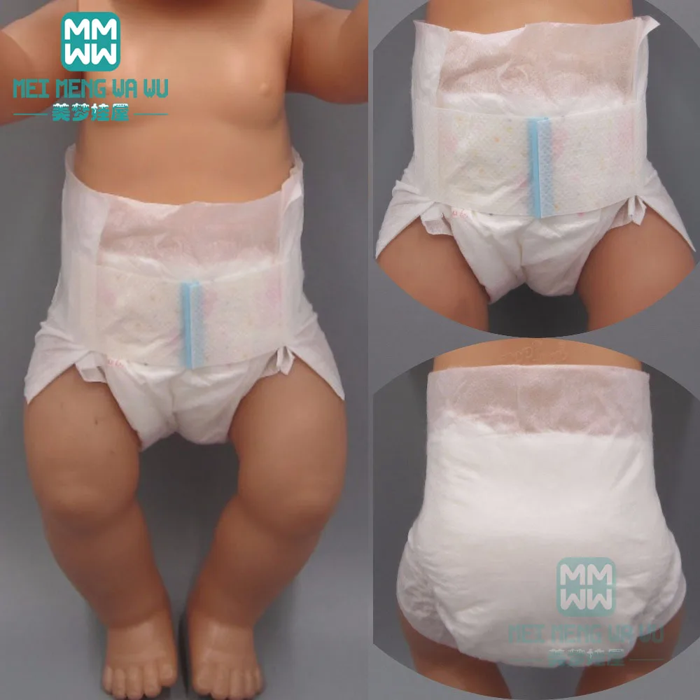 Accessories for doll fit 43 cm toy new born doll baby diapers Small panties Outing backpack, sleeping bag
Accessories for doll fit 43 cm toy new born doll baby diapers Small panties Outing backpack, sleeping bag