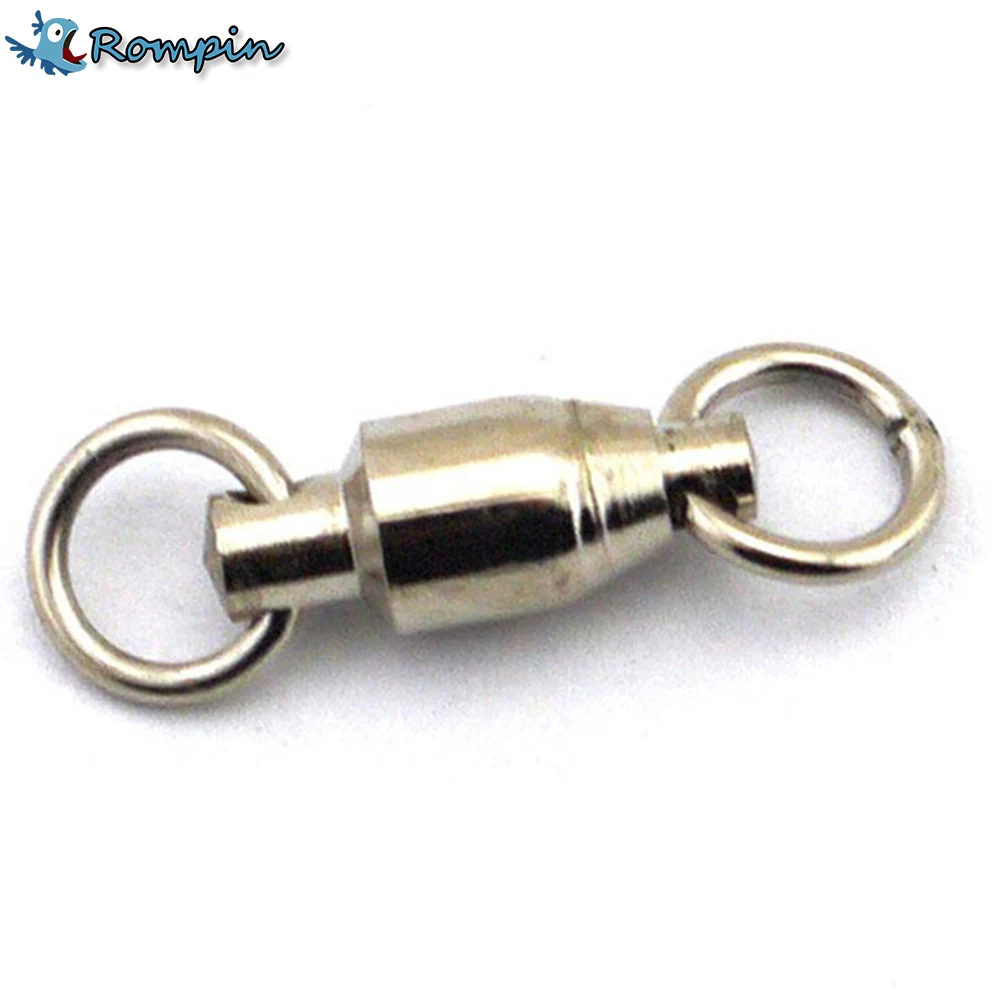 Rompin 10pcs Heavy Duty Ball Bearing Swivel with solid ring fishing swivel jigging hook No Rust Sea Fishing hook
Rompin 10pcs Heavy Duty Ball Bearing Swivel with solid ring fishing swivel jigging hook No Rust Sea Fishing hook