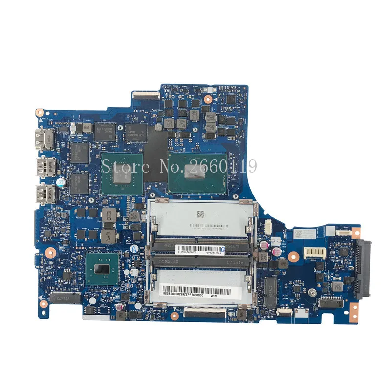 Laptop motherboard for Y520-15IKBN 5B20N00299 i7-7700HQ DY512 NM-B191,Fully tested
Laptop motherboard for Y520-15IKBN 5B20N00299 i7-7700HQ DY512 NM-B191,Fully tested