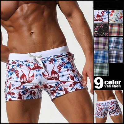 Beach Pocket Floral Men Swimwear Shorts Sexy Sunga Masculina Men'S Swimming Trunks Men Briefs Bathing Sport Swimsuit
Beach Pocket Floral Men Swimwear Shorts Sexy Sunga Masculina Men'S Swimming Trunks Men Briefs Bathing Sport Swimsuit