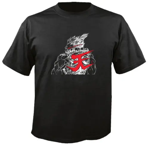 Akuma Game Logo Black Short Sleeve Cotton Men'S New Arrival Summer Style Short Sleeve Leisure Fashion Funny T Shirts for Men
Akuma Game Logo Black Short Sleeve Cotton Men'S New Arrival Summer Style Short Sleeve Leisure Fashion Funny T Shirts for Men
