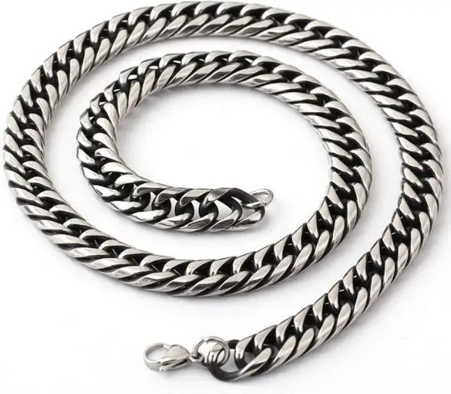 Stainless Steel Vintage Smooth 12mm Curb Chain Necklace Nice XMAS Gifts Jewelry 24'' Heavy
Stainless Steel Vintage Smooth 12mm Curb Chain Necklace Nice XMAS Gifts Jewelry 24'' Heavy