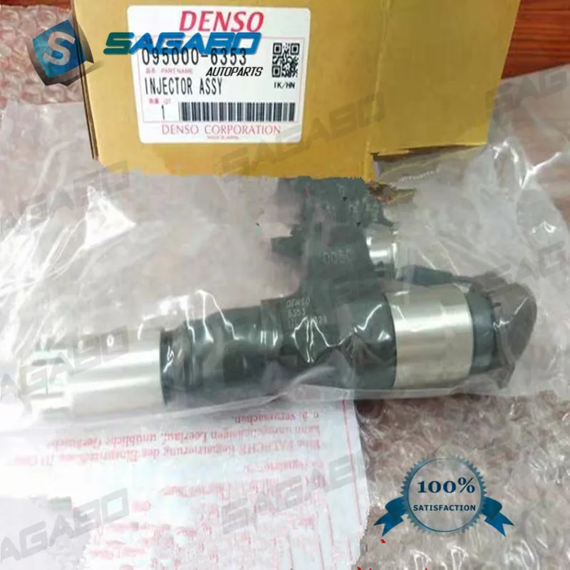 4 PCS 100% new Common Rail Injector 095000-6353/6351/6352/6350 VH 23670-0E005 OUSIC for 23670-E0050, 23910-1440, SK200-8
4 PCS 100% new Common Rail Injector 095000-6353/6351/6352/6350 VH 23670-0E005 OUSIC for 23670-E0050, 23910-1440, SK200-8