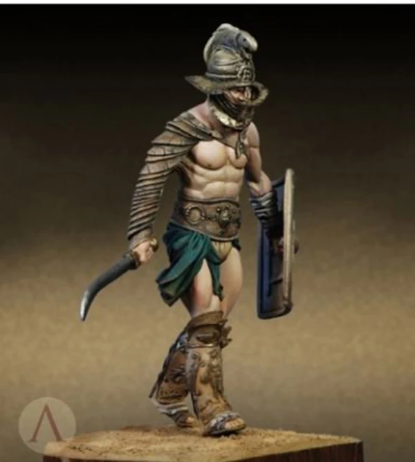 1/24 75mm Roman Thracian Gladiator 75mm toy Resin Model Miniature resin figure Unassembly Unpainted
1/24 75mm Roman Thracian Gladiator 75mm toy Resin Model Miniature resin figure Unassembly Unpainted