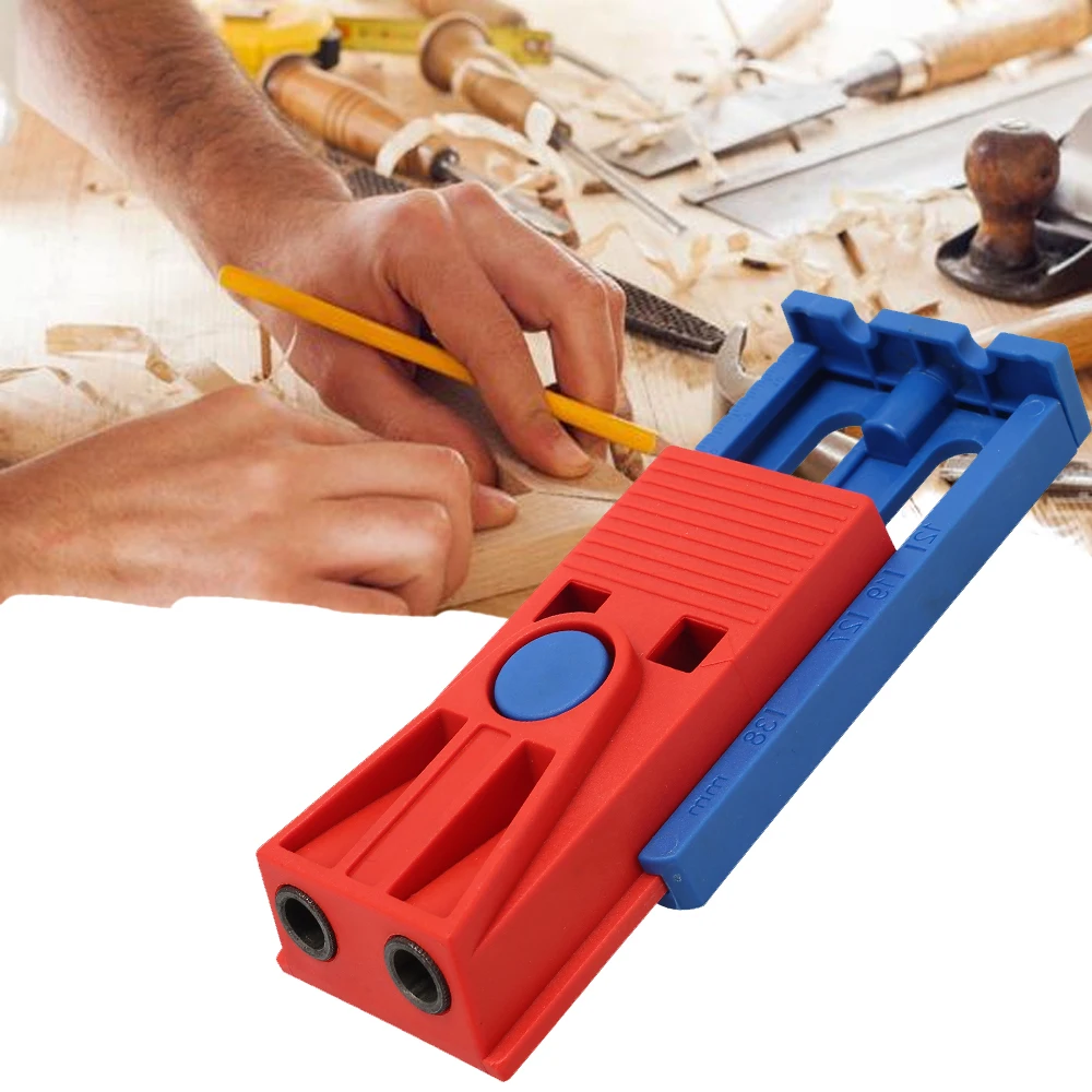 Pocket Hole Jig Woodworking Inclined Locator Oblique Hole Jig Kit Puncher Holder Drill Positioning Tool Step Drill Guide
Pocket Hole Jig Woodworking Inclined Locator Oblique Hole Jig Kit Puncher Holder Drill Positioning Tool Step Drill Guide