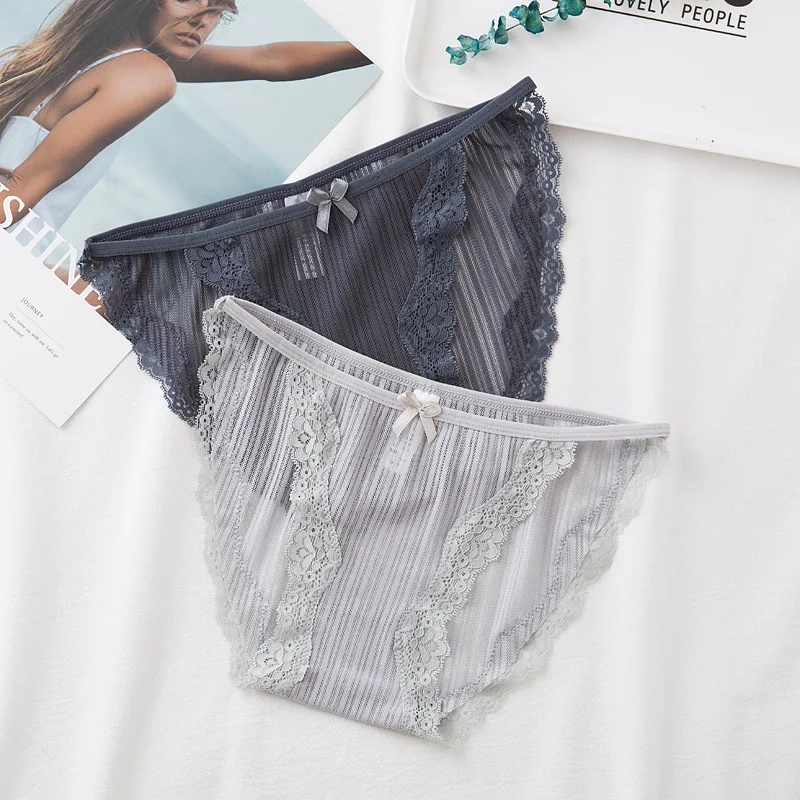 The Latest Underwear Women Sexy Lace Panties Ladies Low Waist Breathable Transparent Seamless Lingerie Women's Underwear Briefs
The Latest Underwear Women Sexy Lace Panties Ladies Low Waist Breathable Transparent Seamless Lingerie Women's Underwear Briefs