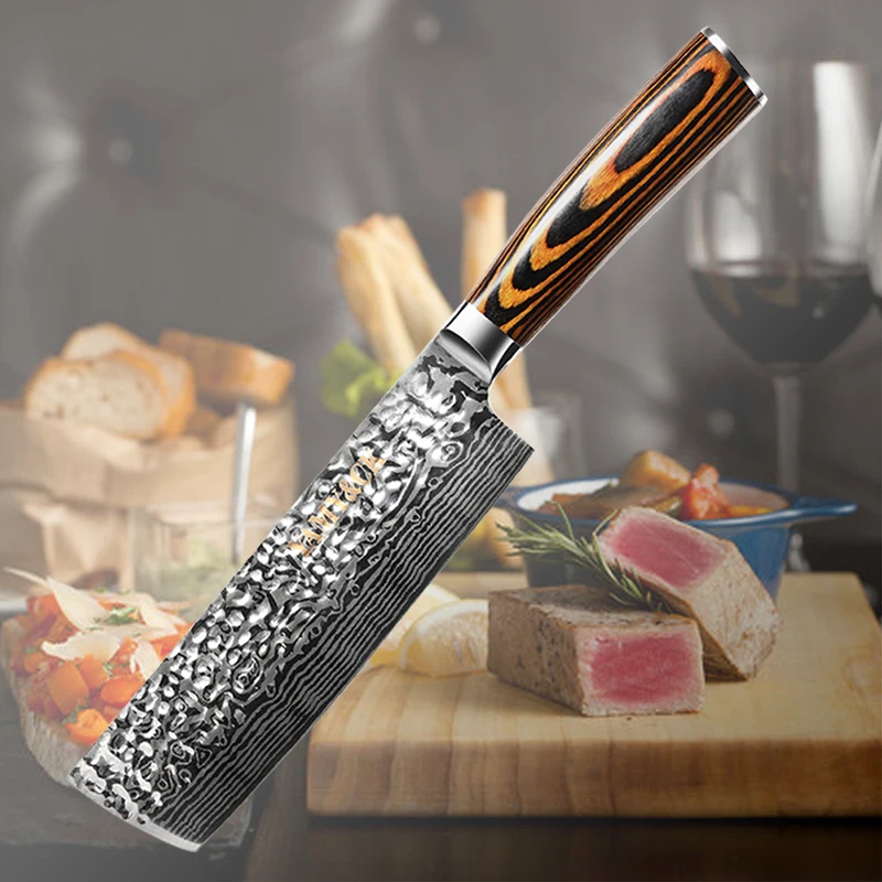 YAMY&CK kitchen knife stainless steel chef slicing knife sharp design Germany molybdenum vanadium steel 7 inch western knife
YAMY&CK kitchen knife stainless steel chef slicing knife sharp design Germany molybdenum vanadium steel 7 inch western knife