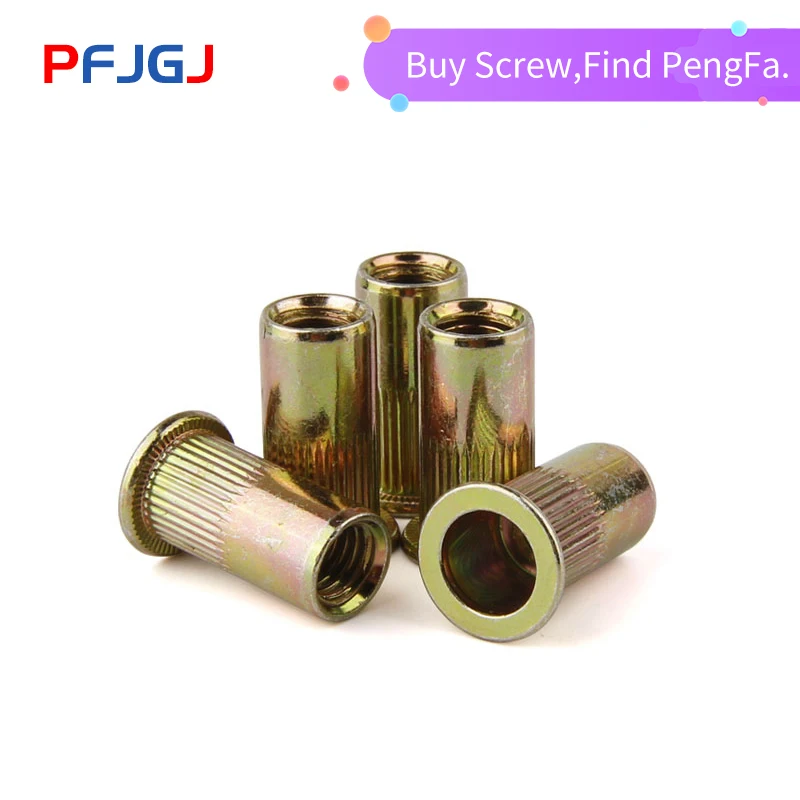 Плоская головка из углеродистой стали Peng Fa M3 M4 M5 M6 M8 M10|Гайки| |
