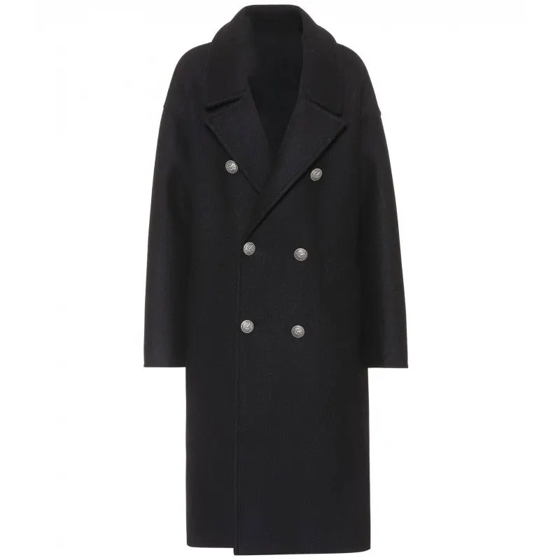 Women Woolen Coat Women Coats Black Wool Coat Double Breasted Long Overcoat Thick loose
Women Woolen Coat Women Coats Black Wool Coat Double Breasted Long Overcoat Thick loose