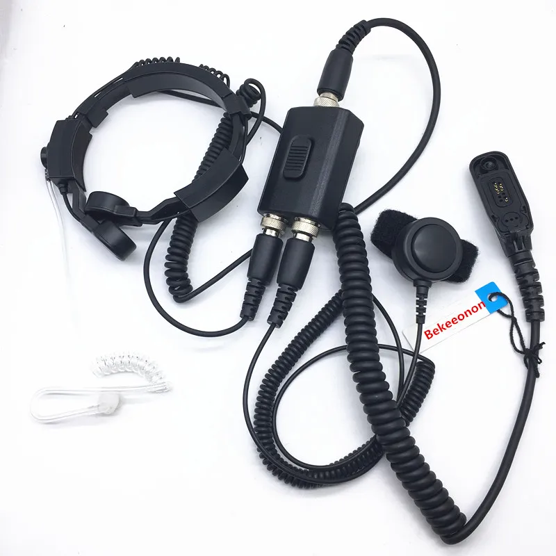 High sensitive throat control headphone big finger PTT for motorola XIR P8268 GTP800 P8660 DP4800 DP3400 XPR6500 APX2000 etc
High sensitive throat control headphone big finger PTT for motorola XIR P8268 GTP800 P8660 DP4800 DP3400 XPR6500 APX2000 etc