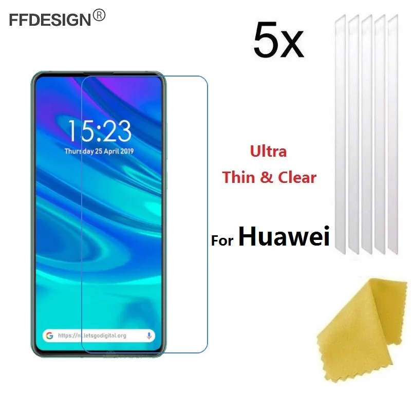5x Защитная пленка для экрана с ЖК экраном Huawei Y9 Y7 Y6 Prime Pro 2019 (не стекло) защитная из