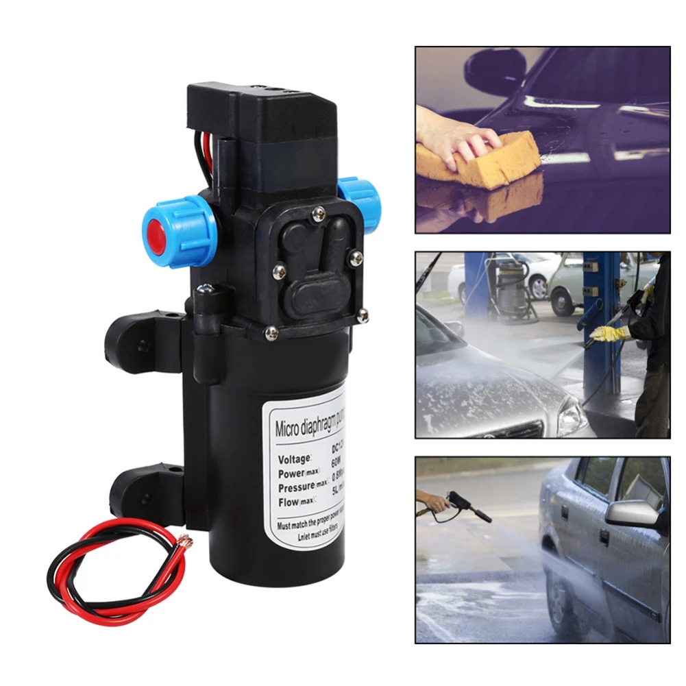 12V 60W 5L/Min High Pressure Water Pump with Automatic Switch Portable Car High Pressure Water Pump Free Ship
12V 60W 5L/Min High Pressure Water Pump with Automatic Switch Portable Car High Pressure Water Pump Free Ship