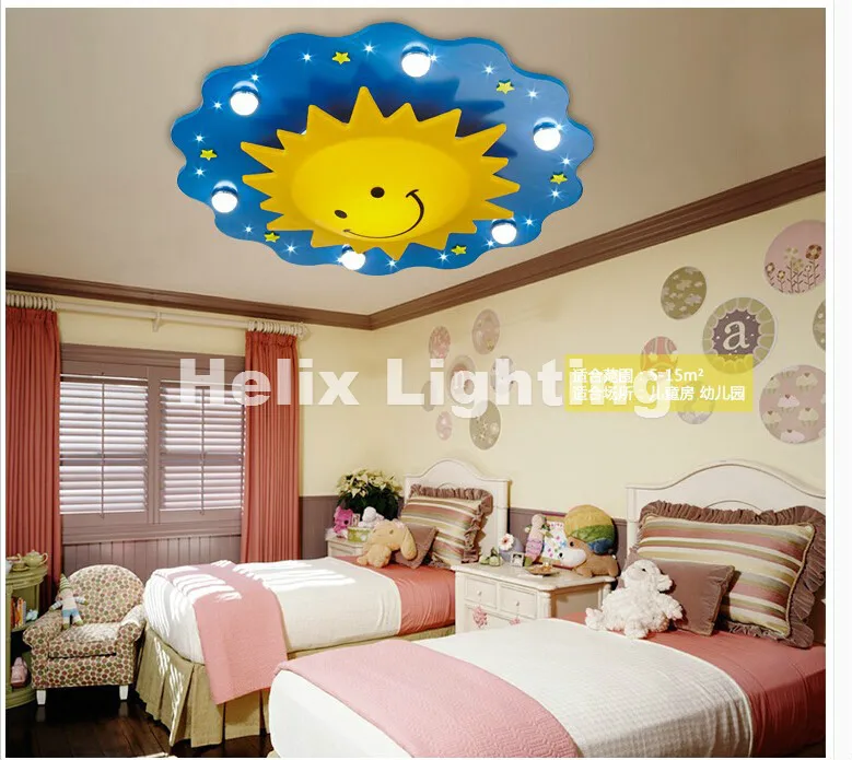 Free Shipping Children Ceiling lamps Kids Bedroom light Cartoon Sun Design Ceiling Light LED Light Source Remote Controller
Free Shipping Children Ceiling lamps Kids Bedroom light Cartoon Sun Design Ceiling Light LED Light Source Remote Controller