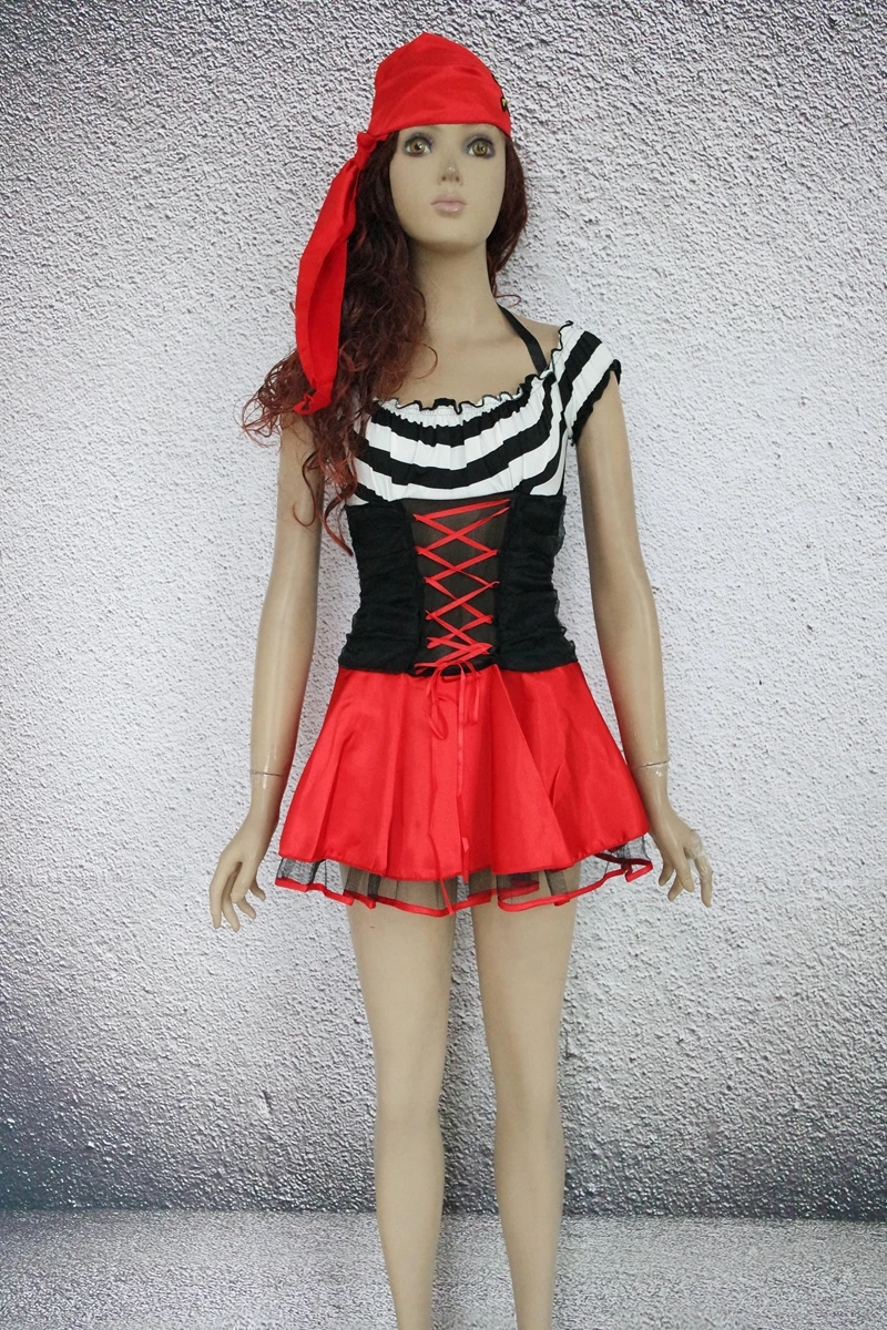 Sexy Pirate Costume 3S1160 Adult Carnival Fantasia Pirate Role Playing Classic Treasure Pirate Halloween Costumes For Women
Sexy Pirate Costume 3S1160 Adult Carnival Fantasia Pirate Role Playing Classic Treasure Pirate Halloween Costumes For Women