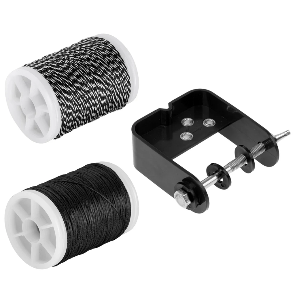 MagiDeal Bow String Serving Jig Tool with 2 Rolls Bow String Serving Thread - Archery Accessories String Serving Tool
MagiDeal Bow String Serving Jig Tool with 2 Rolls Bow String Serving Thread - Archery Accessories String Serving Tool