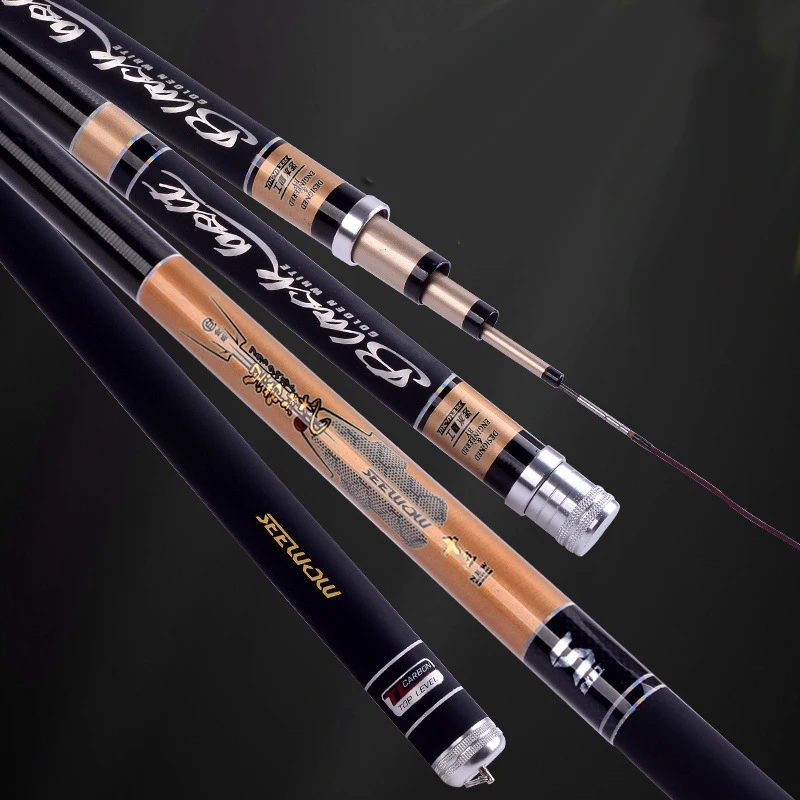 2016 Telescopic Carbon fishing rod fiber long ultra hard hand stream taiwan fishing rod pole 3.6M 4.5M 5.4M 6.3M 7.2M
2016 Telescopic Carbon fishing rod fiber long ultra hard hand stream taiwan fishing rod pole 3.6M 4.5M 5.4M 6.3M 7.2M