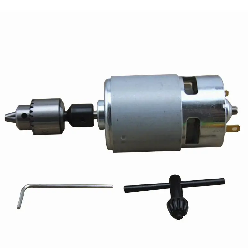 New 775 Motor DC 12-24V Electric Drill With Drill Chuck For Polishing Drilling Cutting L29K
New 775 Motor DC 12-24V Electric Drill With Drill Chuck For Polishing Drilling Cutting L29K