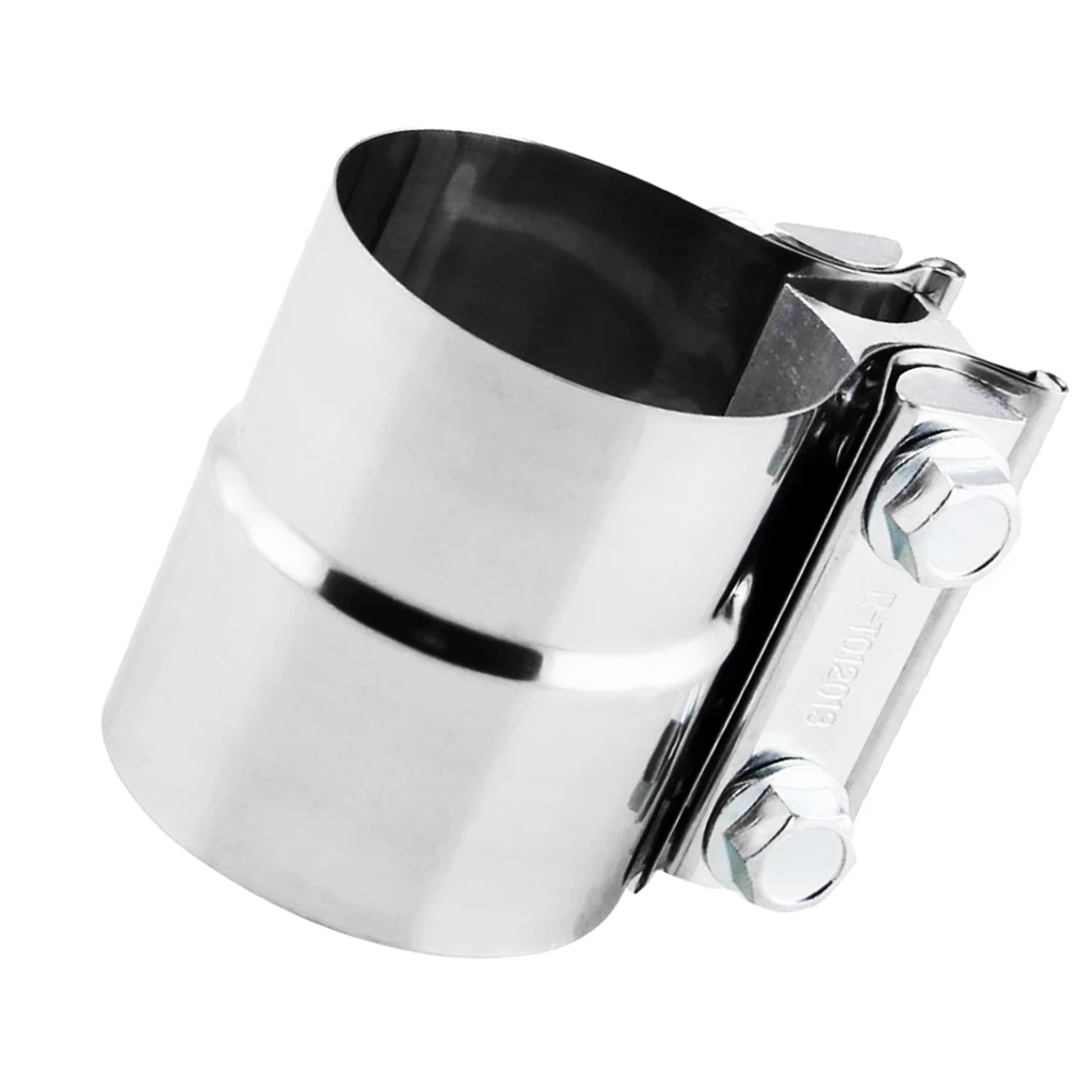 2.25'' Turn to 2.5' Stainless Exhaust Band Clamp Stepped Lap Joint Clamp Stainless Steel
2.25'' Turn to 2.5' Stainless Exhaust Band Clamp Stepped Lap Joint Clamp Stainless Steel