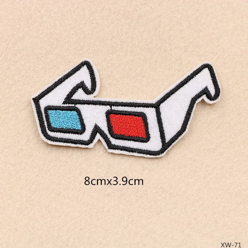 VIPOINT embroidery glasses patches film patches badges applique patches for clothing XW-33
VIPOINT embroidery glasses patches film patches badges applique patches for clothing XW-33