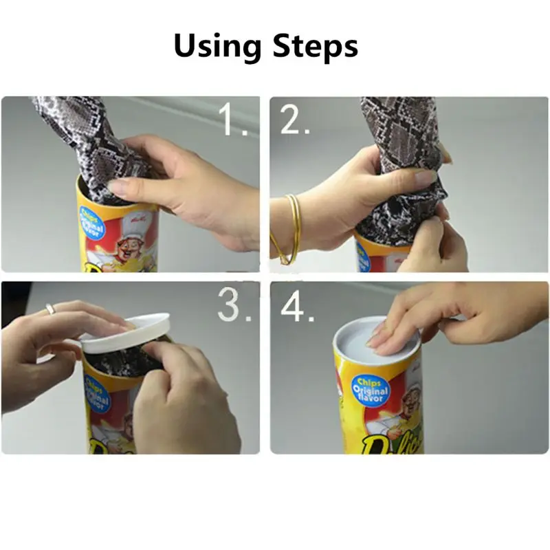 OOTDTY Snake In Potato Chips Can With Cockroaches Spewing Out Prank Joke Super Scary Kids Toy
OOTDTY Snake In Potato Chips Can With Cockroaches Spewing Out Prank Joke Super Scary Kids Toy