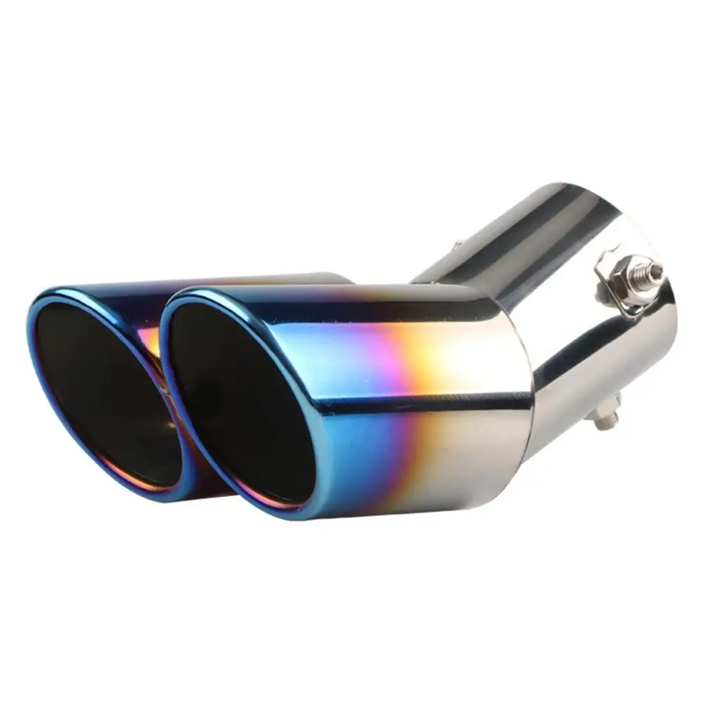 Universal Exhaust Muffler Pipe End Stainless Steel Car Round Mouth Double Pipe Tail Pipe Car Tail Throat Exhaust Pipe
Universal Exhaust Muffler Pipe End Stainless Steel Car Round Mouth Double Pipe Tail Pipe Car Tail Throat Exhaust Pipe