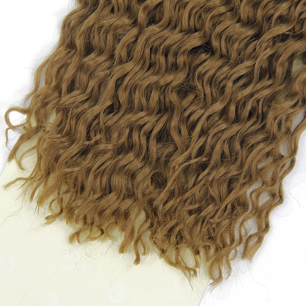 Synthetic Crochet Hair twist Brown Red Black Golden Colors Freetress Water Wave Hair Extension kinky curly afro hair extension
Synthetic Crochet Hair twist Brown Red Black Golden Colors Freetress Water Wave Hair Extension kinky curly afro hair extension