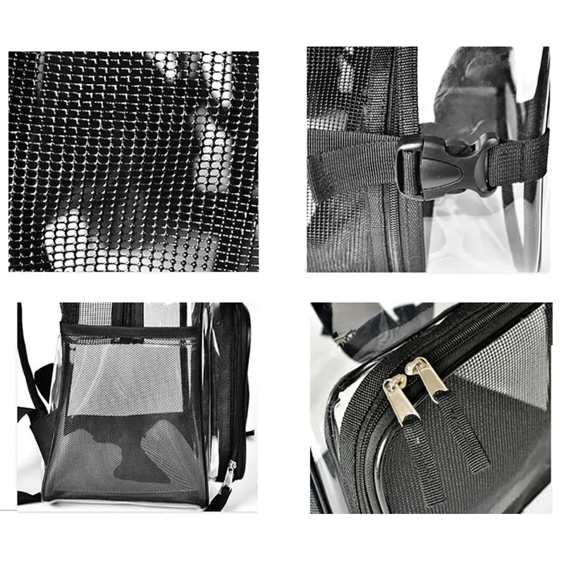 Pet Cat Carrier Backpack Outdoor Travel Transparent Cat Space Bag Breathable Mesh Shoulder Bags For kitten Pet Supplies
Pet Cat Carrier Backpack Outdoor Travel Transparent Cat Space Bag Breathable Mesh Shoulder Bags For kitten Pet Supplies
