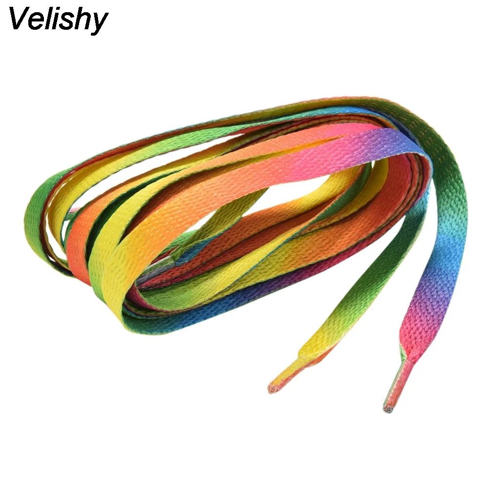 Velishy1 Pair 110 CM Rainbow Multi-Colors Flat Sports Shoe Laces Shoelaces Strings Strap for Sneakers Unisex Rainbow Shoelace
Velishy1 Pair 110 CM Rainbow Multi-Colors Flat Sports Shoe Laces Shoelaces Strings Strap for Sneakers Unisex Rainbow Shoelace
