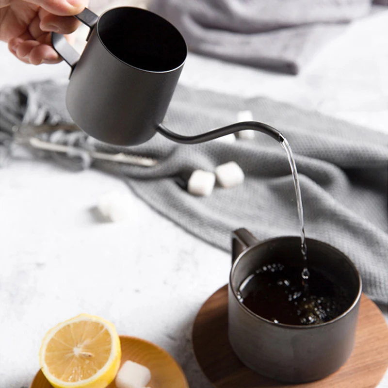 Espresso Moka Hand Pot Stainless Steel Drip-type Long-mouth Pots Milk Frother Coffee Maker Sets Household Accessories
Espresso Moka Hand Pot Stainless Steel Drip-type Long-mouth Pots Milk Frother Coffee Maker Sets Household Accessories