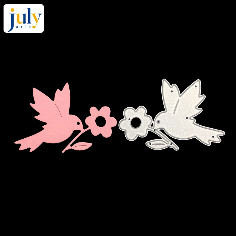Julyarts Bird Flower Dies Metal Cutting Dies Scrapbooking Dies Metal Die Cuts Background for Gift DIY Embossing DIY 67*50mm
Julyarts Bird Flower Dies Metal Cutting Dies Scrapbooking Dies Metal Die Cuts Background for Gift DIY Embossing DIY 67*50mm