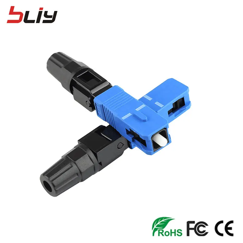 Bliy 100pcs embedded FTTH Fiber Optic quick Connector FTTH Tool Cold Fiber Fast Connector for multi mode and single mode
Bliy 100pcs embedded FTTH Fiber Optic quick Connector FTTH Tool Cold Fiber Fast Connector for multi mode and single mode