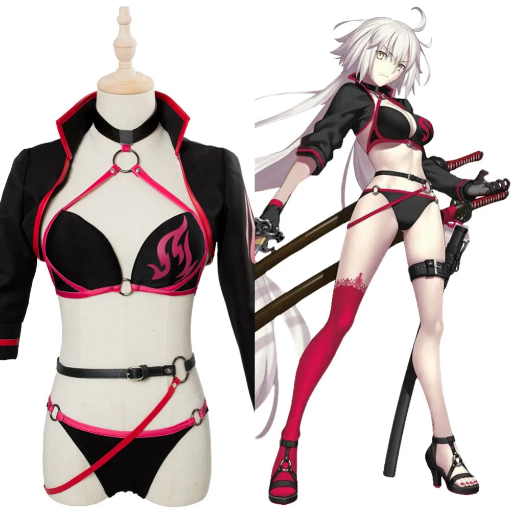 FGO Jeanne d'Arc Swimsuit Bikini Cosplay Costume Fate Grand Order FGO Girls Swimsuit
FGO Jeanne d'Arc Swimsuit Bikini Cosplay Costume Fate Grand Order FGO Girls Swimsuit