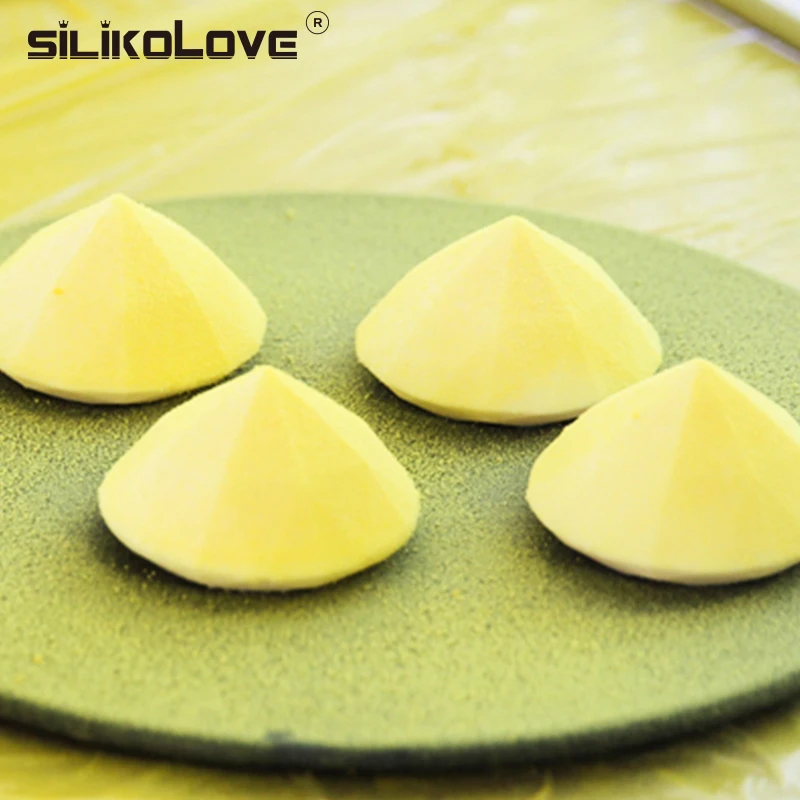 Silicolove 3d силиконовые формы для выпечки торта десерт алмазные мусс и инструменты