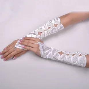 2016 Luvas De Noiva Bridal Gloves Beaded Bow White Red Long Design Lucy Refers Wedding Gloves Wedding Accessories G001
2016 Luvas De Noiva Bridal Gloves Beaded Bow White Red Long Design Lucy Refers Wedding Gloves Wedding Accessories G001