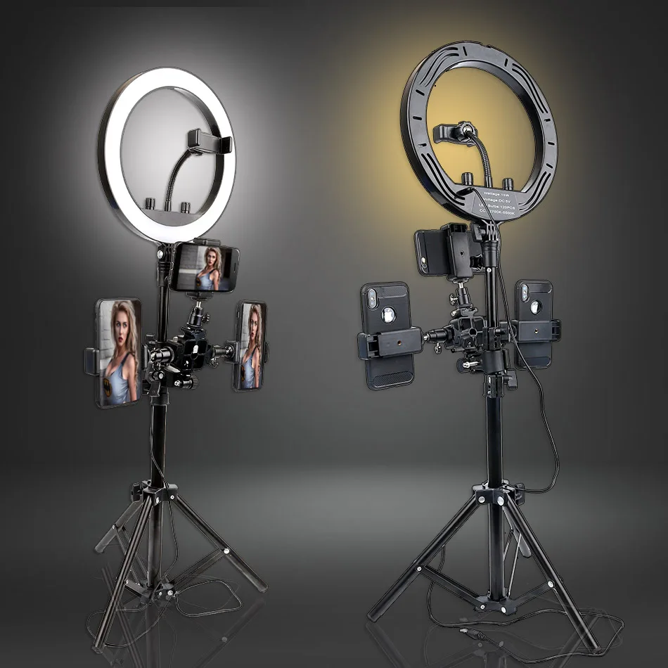 10inch 26cm New LED Selfie Ring Light Flash Led Camera Phone Studio Photography Lighting + Tripod For Smartphone Youtobe Makeup
10inch 26cm New LED Selfie Ring Light Flash Led Camera Phone Studio Photography Lighting + Tripod For Smartphone Youtobe Makeup