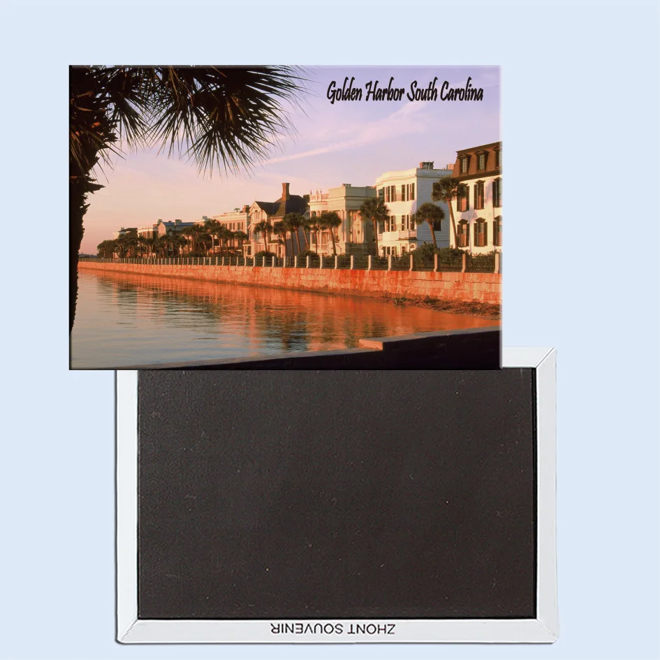 Golden Harbor, South Carolina, Magnetic refrigerator stickers, tourist souvenirs, small gifts 24775
Golden Harbor, South Carolina, Magnetic refrigerator stickers, tourist souvenirs, small gifts 24775