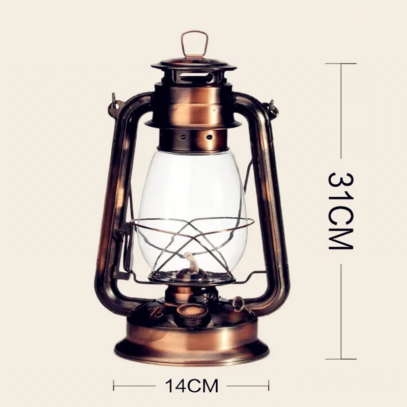 Outdoor camping tent lvintage kerosene lamp bronze ( plating ) nostalgic portable outdoor camping lantern lamp kerosene fuel
Outdoor camping tent lvintage kerosene lamp bronze ( plating ) nostalgic portable outdoor camping lantern lamp kerosene fuel