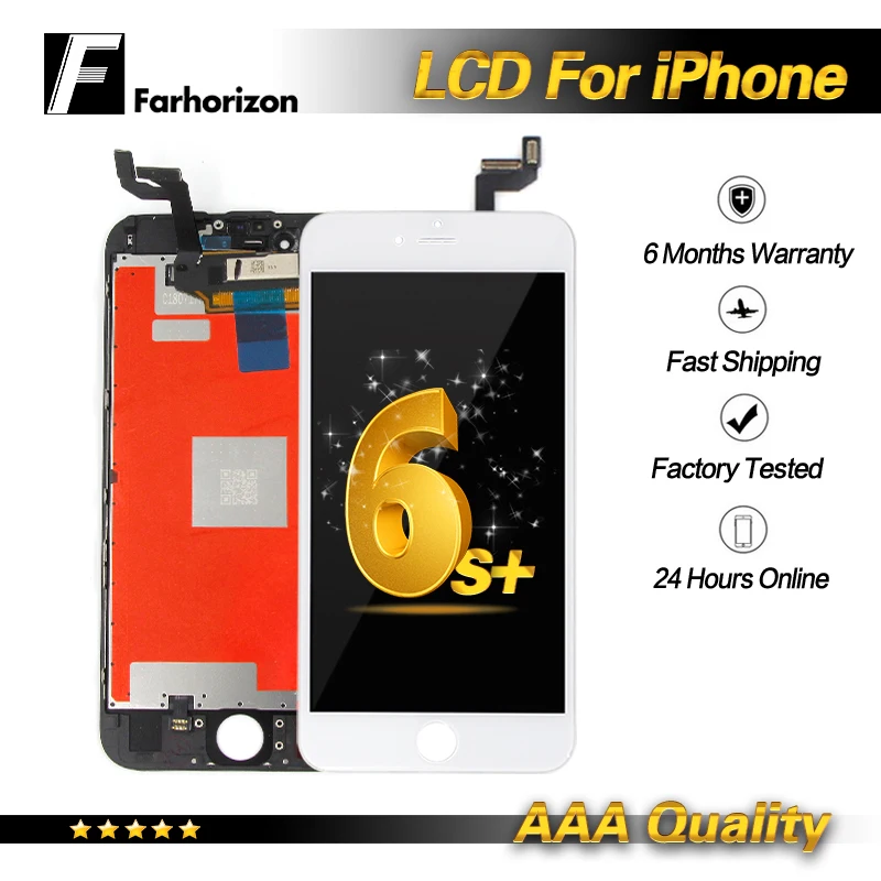 20 шт./лот ЖК дисплей для iPhone 6s Plus Замена класса AAA сенсорный экран дигитайзер