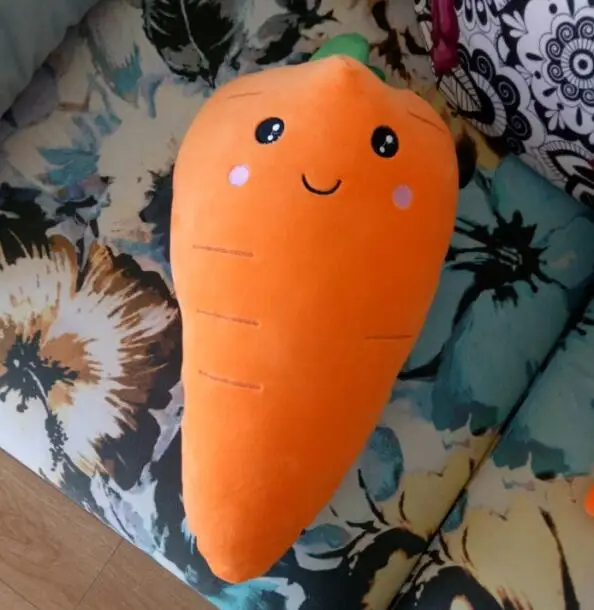 1pc 55cm very soft smile carrot plush doll hold pillow vehicle waist cushion stuffed toy girl boy children creative gift
1pc 55cm very soft smile carrot plush doll hold pillow vehicle waist cushion stuffed toy girl boy children creative gift