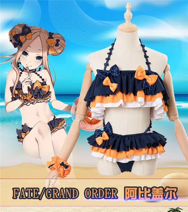 2019 Горячая распродажа! Косплей Костюм Fate/Grand Order FGO Abigail купальник сексуальное бикини A
2019 Горячая распродажа! Косплей Костюм Fate/Grand Order FGO Abigail купальник сексуальное бикини A
