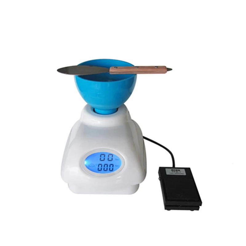 Dental Lab Impression Alginate Material Mixer Labor-saving Semi-automatic Alginate Mixer with High-end Food Control & LCD Screen
Dental Lab Impression Alginate Material Mixer Labor-saving Semi-automatic Alginate Mixer with High-end Food Control & LCD Screen