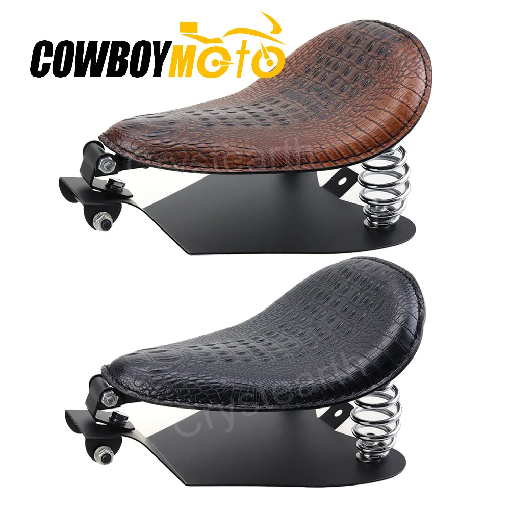 Black Brown Motorcycle Retro Solo Seat+3" Spring Bracket Mounting Baseplate Kit For Harley Sportster XL 883 1200 Bobber Chopper
Black Brown Motorcycle Retro Solo Seat+3" Spring Bracket Mounting Baseplate Kit For Harley Sportster XL 883 1200 Bobber Chopper