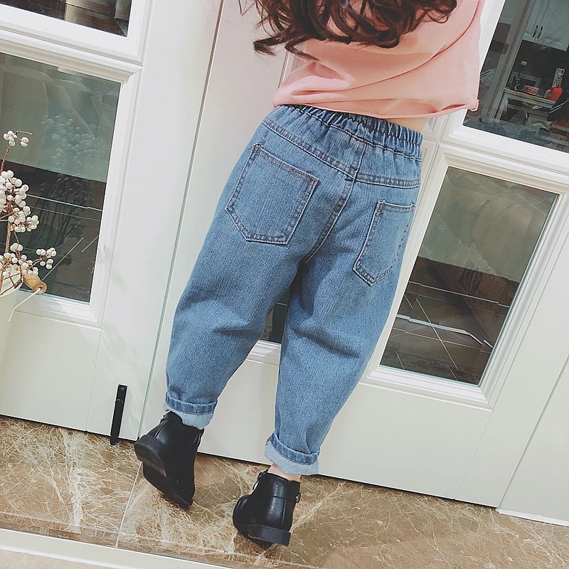 Children Trousers 2019 spring autumn new Kids Clothes boys and girls Jeans Denim Pants Cotton personality wild casual jeans
Children Trousers 2019 spring autumn new Kids Clothes boys and girls Jeans Denim Pants Cotton personality wild casual jeans