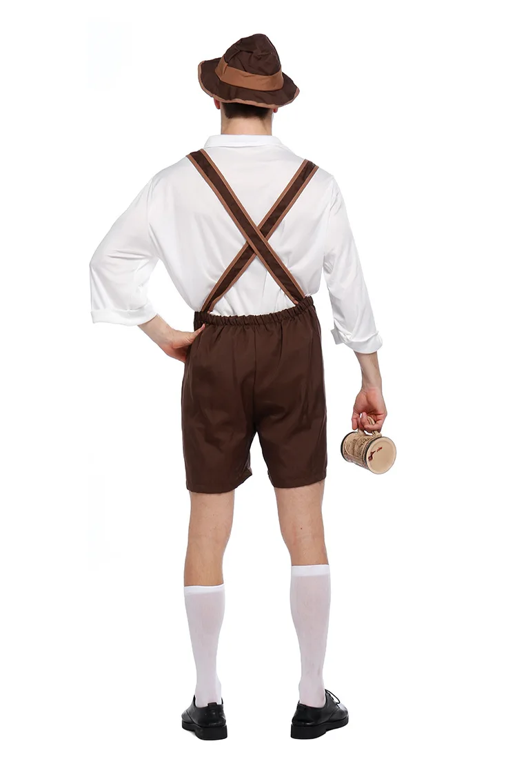 Adult Male Bavaria German Beer Oktoberfest Cosplay Costume Halloween Carnival Fancy Dress For Men Top+Rompers Set Plus Size 2XL
Adult Male Bavaria German Beer Oktoberfest Cosplay Costume Halloween Carnival Fancy Dress For Men Top+Rompers Set Plus Size 2XL